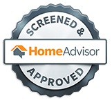 Screened and Approved  Home Advisor Badge